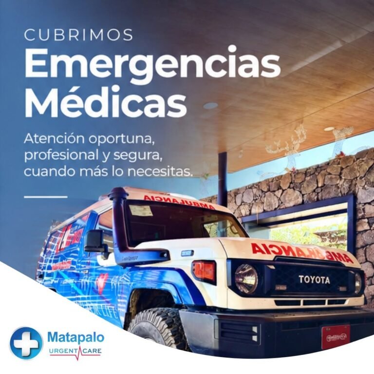 Matapalo Urgent Care: emergency medical care